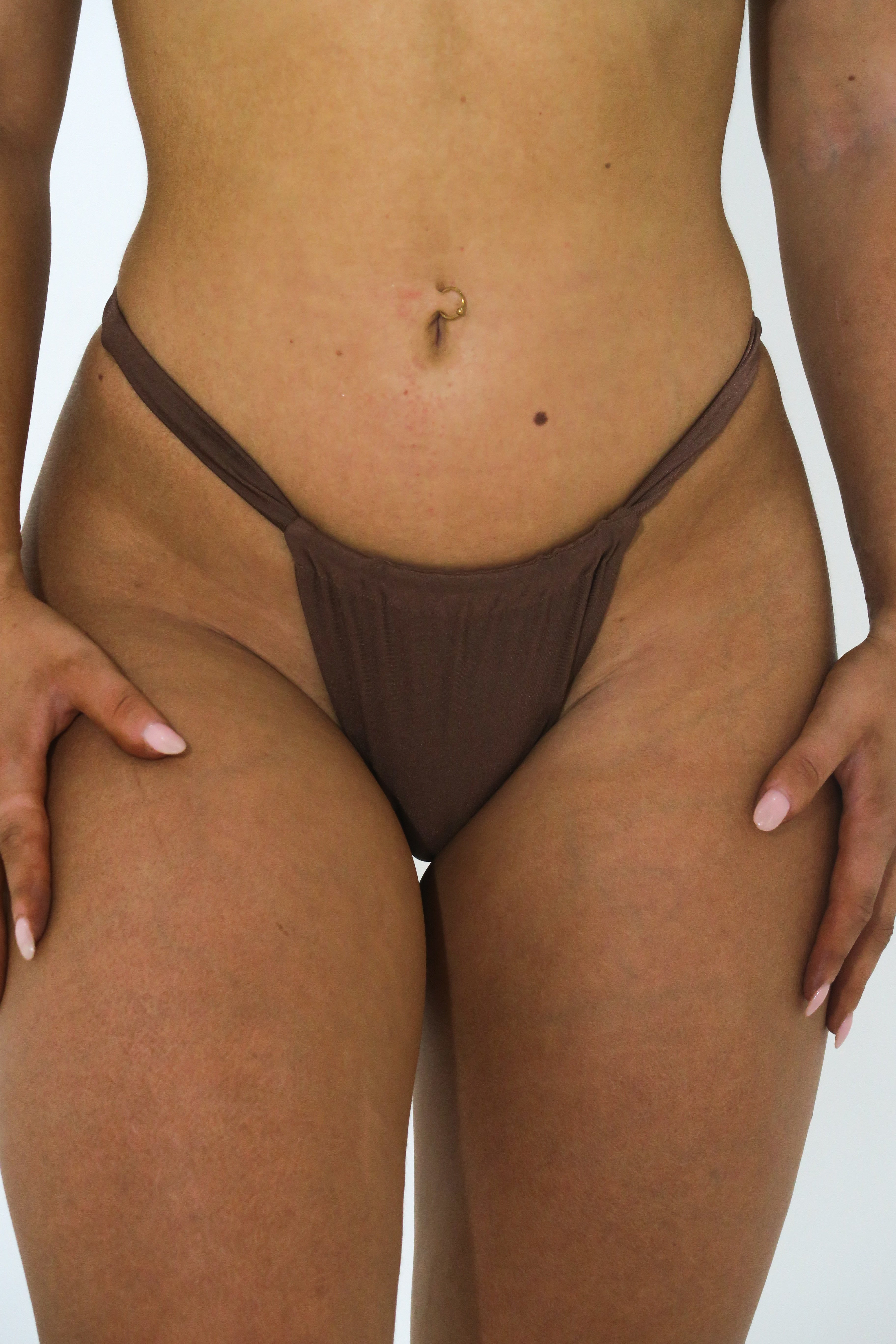 Isle of palms- Ruched bottom : coco cacao