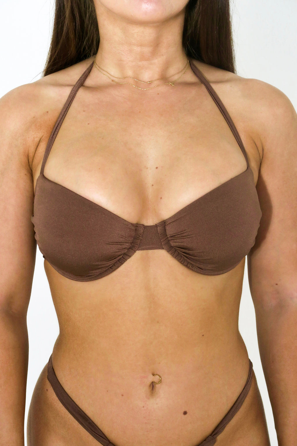 Isle of palms - Halter top : Coco Cacao
