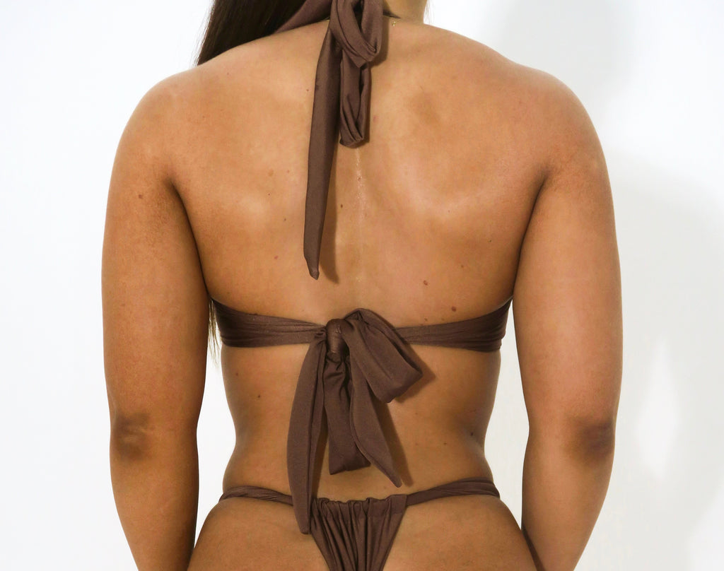 Isle of palms - Halter top : Coco Cacao